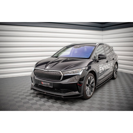 SPLITTER ANTERIORE V.3 Skoda Enyaq iV (Cod. M-SK-EN-1-FD3G)