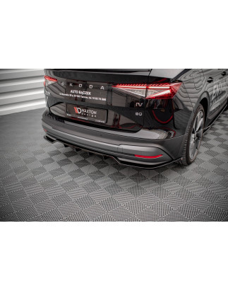 Splitter posteriore (con barre verticali) Skoda Enyaq iV (Cod. M-SK-EN-1-RD1G+RD2G)
