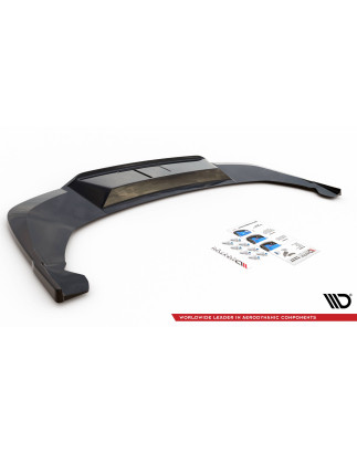 Splitter posteriore (con barre verticali) Skoda Enyaq iV (Cod. M-SK-EN-1-RD1G+RD2G)