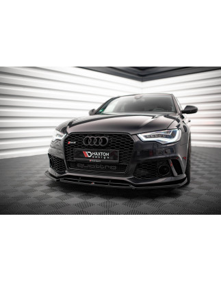 SPLITTER ANTERIORE Audi A6 RS6 Look C7 (Cod. M-AU-A6-C7-RS6LOOK-FD1G)