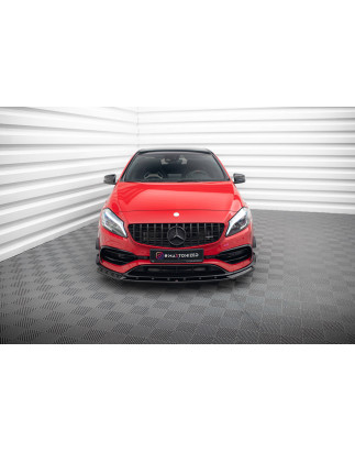 SPLITTER ANTERIORE V.1 Mercedes-Benz A45 Aero W176 Facelift (Cod. M-ME-A-176F-AMG-AERO-FD1G)
