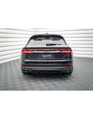 Splitter posteriore (con barre verticali) Audi SQ8 Mk1 (Cod. M-AU-SQ8-1F-RD1G+RD2G)