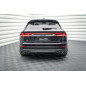 Splitter posteriore (con barre verticali) Audi SQ8 Mk1 (Cod. M-AU-SQ8-1F-RD1G+RD2G)