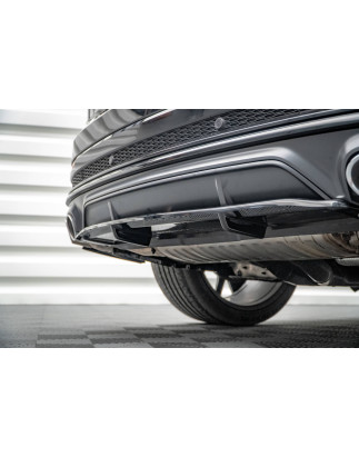 Splitter posteriore (con barre verticali) Audi SQ8 Mk1 (Cod. M-AU-SQ8-1F-RD1G+RD2G)
