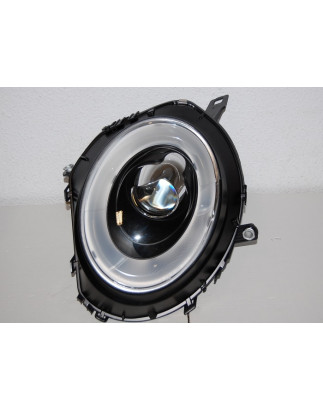 Fari Anteriori Angel Eyes Mini Cooper R55 / R56 / R57 06-10 L/D Black Lti (Cod. E-FAMI008)