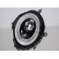 Fari Anteriori Angel Eyes Mini Cooper R55 / R56 / R57 06-10 L/D Black Lti (Cod. E-FAMI008)
