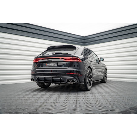 DIFFUSORE POSTERIORE street pro Audi SQ8 Mk1 (Cod. M-AUSQ81FCNC-RS1B)