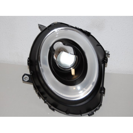 Fari Anteriori Angel Eyes Mini Cooper R55 / R56 / R57 06-10 L/D Black Lti (Cod. E-FAMI008)