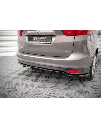 Splitter posteriore (con barre verticali) Ford C-Max Mk2 (Cod. M-FO-CMAX-2-RD1G+RD2G)