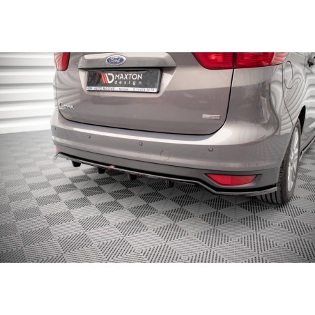Splitter posteriore (con barre verticali) Ford C-Max Mk2 (Cod. M-FO-CMAX-2-RD1G+RD2G)