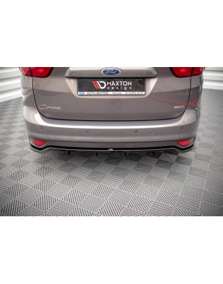 Splitter posteriore (con barre verticali) Ford C-Max Mk2 (Cod. M-FO-CMAX-2-RD1G+RD2G)