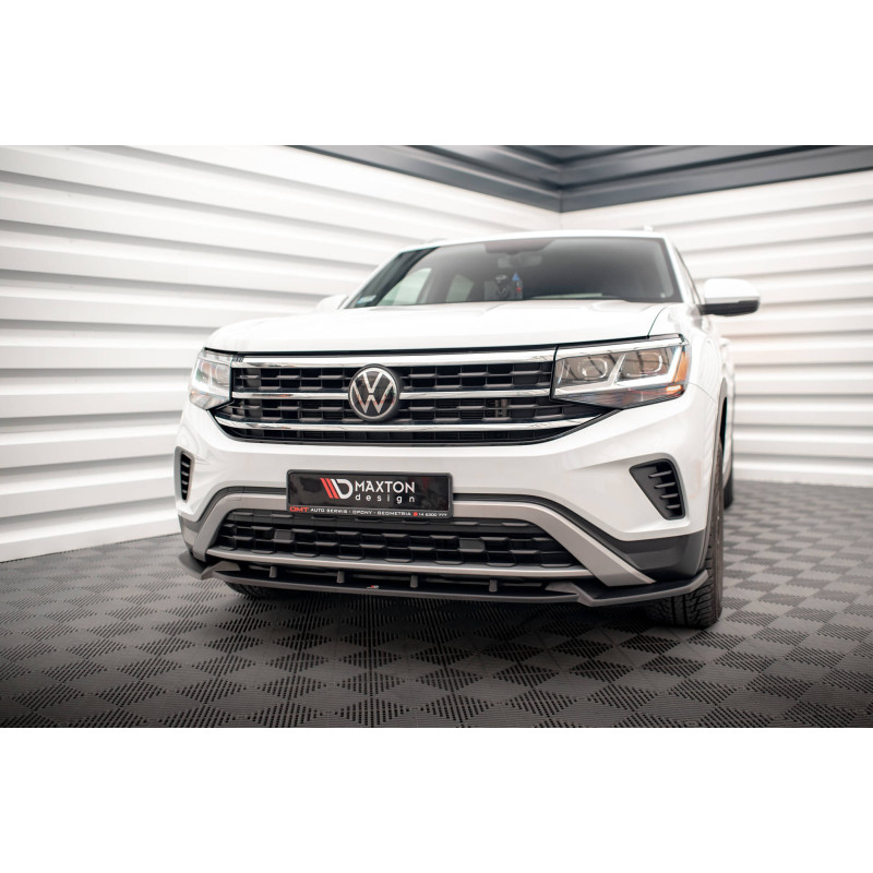 SPLITTER ANTERIORE V.1 Volkswagen Atlas Cross Sport (Cod. M-VW-AT-1-CRS-FD1G)