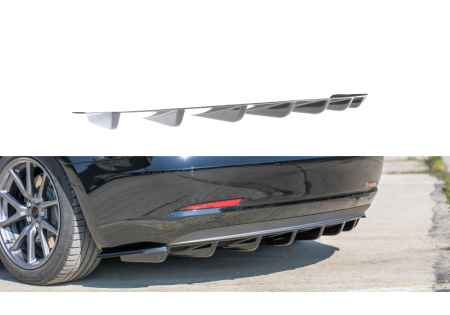 SOTTOPARAURTI POSTERIORE Tesla Model 3 nero lucido (Cod. M-TE-MODEL3-1-RS1G)