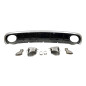 Diffusore Posteriore Audi A6 Sedan / Avant C7 2011-2014 Look RS6 ABS (Cod. E-TCA0163)
