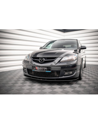 SPLITTER ANTERIORE street pro Mazda 3 MPS Mk1 (Cod. M-MA3MPS1CNC-FD1B)
