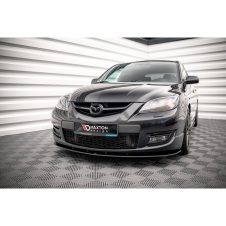SPLITTER ANTERIORE street pro Mazda 3 MPS Mk1 (Cod. M-MA3MPS1CNC-FD1B)