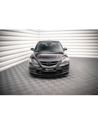 SPLITTER ANTERIORE street pro Mazda 3 MPS Mk1 (Cod. M-MA3MPS1CNC-FD1B)