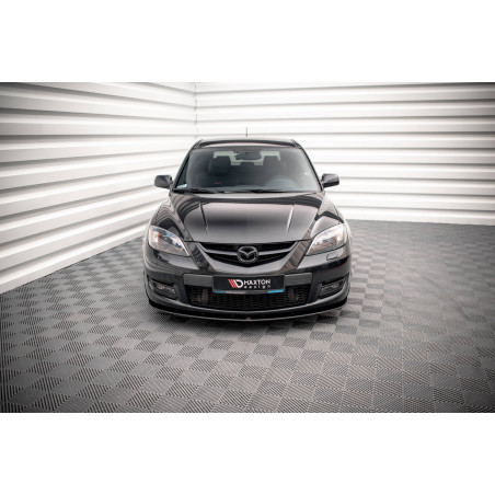 SPLITTER ANTERIORE street pro Mazda 3 MPS Mk1 (Cod. M-MA3MPS1CNC-FD1B)