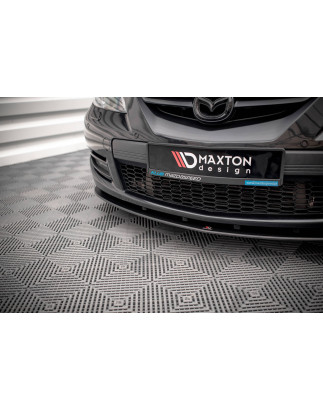 SPLITTER ANTERIORE street pro Mazda 3 MPS Mk1 (Cod. M-MA3MPS1CNC-FD1B)