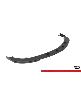 SPLITTER ANTERIORE street pro V.1 + Flaps Mazda 3 MPS Mk1 (Cod. M-MA3MPS1CNC-FD1B+FSF1G)