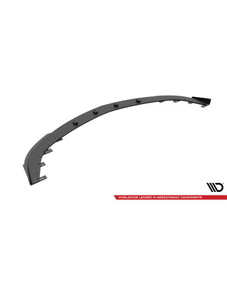 SPLITTER ANTERIORE street pro V.1 + Flaps Mazda 3 MPS Mk1 (Cod. M-MA3MPS1CNC-FD1B+FSF1G)