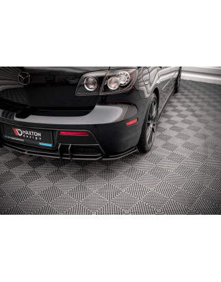 Splitters posteriori laterali Street Pro Mazda 3 MPS Mk1 US-Spec Version (Cod. M-MA3MPS1CNC-RSD1B)
