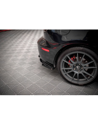 Splitters posteriori laterali Street Pro + Flaps Mazda 3 MPS Mk1 US-Spec Version (Cod. M-MA3MPS1CNC-