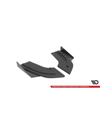 Splitters posteriori laterali Street Pro + Flaps Mazda 3 MPS Mk1 US-Spec Version (Cod. M-MA3MPS1CNC-