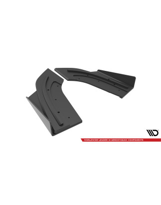 Splitters posteriori laterali Street Pro + Flaps Mazda 3 MPS Mk1 US-Spec Version (Cod. M-MA3MPS1CNC-