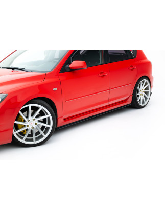 Diffusori minigonne street pro Mazda 3 MPS Mk1 (Cod. M-MA3MPS1CNC-SD1B)