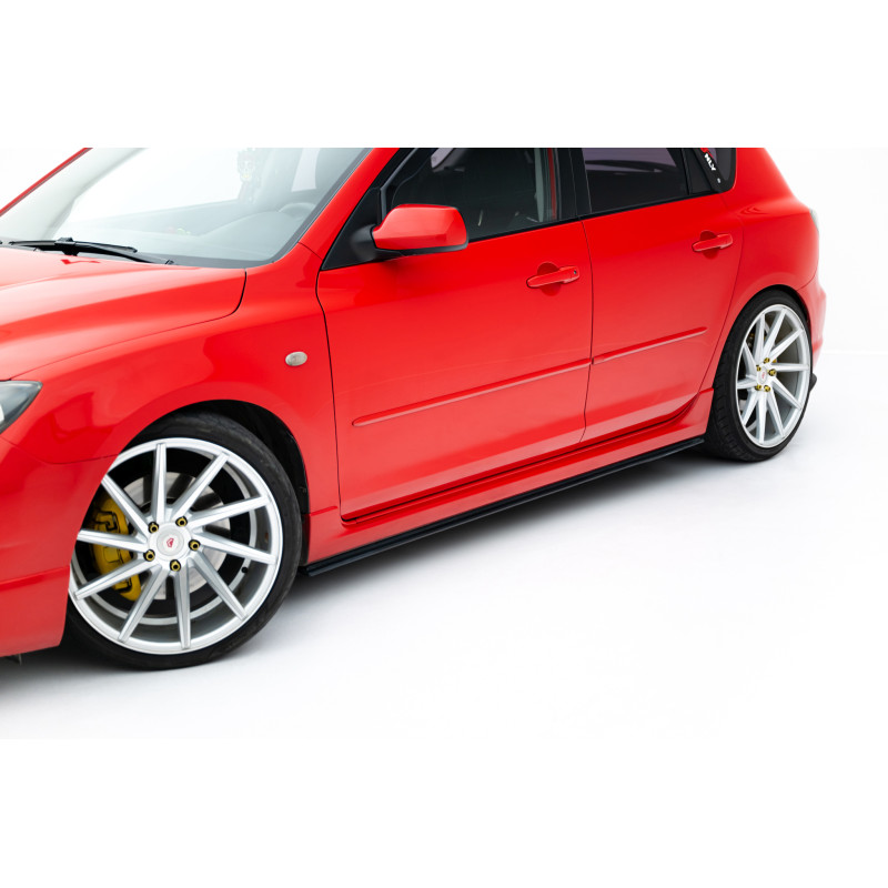Diffusori minigonne street pro Mazda 3 MPS Mk1 (Cod. M-MA3MPS1CNC-SD1B)