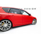 Diffusori minigonne street pro Mazda 3 MPS Mk1 (Cod. M-MA3MPS1CNC-SD1B)