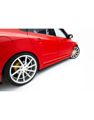 Diffusori minigonne street pro Mazda 3 MPS Mk1 (Cod. M-MA3MPS1CNC-SD1B)