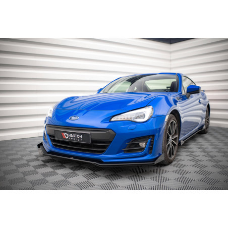 SPLITTER ANTERIORE street pro V.1 + Flaps Subaru BRZ Mk1 Facelift (Cod. M-SUBRZ1FCNC-FD1B+FSF1G)