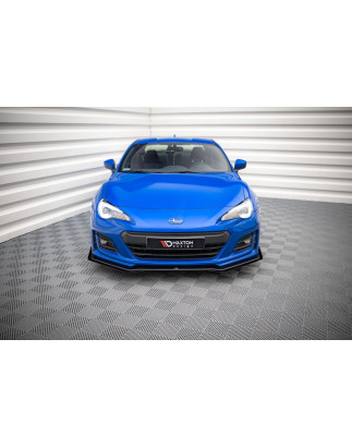 SPLITTER ANTERIORE street pro V.1 + Flaps Subaru BRZ Mk1 Facelift (Cod. M-SUBRZ1FCNC-FD1B+FSF1G)