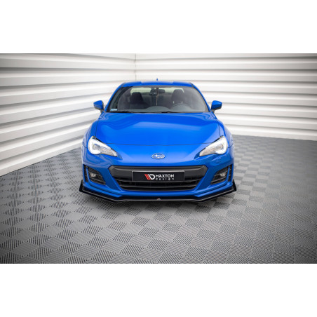 SPLITTER ANTERIORE street pro V.1 + Flaps Subaru BRZ Mk1 Facelift (Cod. M-SUBRZ1FCNC-FD1B+FSF1G)
