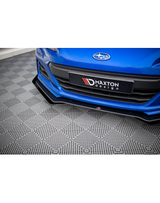 SPLITTER ANTERIORE street pro V.1 + Flaps Subaru BRZ Mk1 Facelift (Cod. M-SUBRZ1FCNC-FD1B+FSF1G)