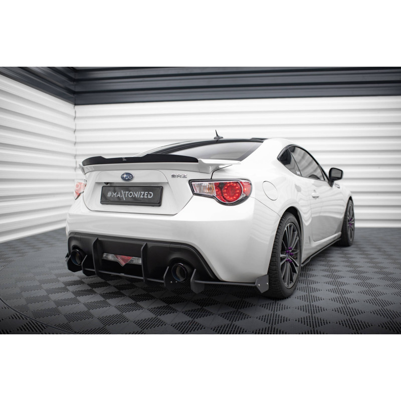 Splitters posteriori laterali Street Pro Subaru BRZ Mk1 / Mk1 Facelift (Cod. M-SUBRZ1FCNC-RSD1B)