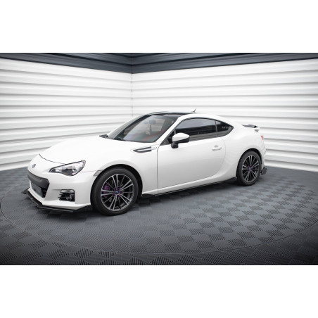 Diffusori minigonne street pro + Flaps Subaru BRZ Mk1 / Mk1 Facelift (Cod. M-SUBRZ1FCNC-SD1B+SF1G)