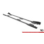 Diffusori minigonne street pro + Flaps Subaru BRZ Mk1 / Mk1 Facelift (Cod. M-SUBRZ1FCNC-SD1B+SF1G)
