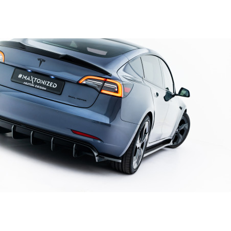 Splitters posteriori laterali V.2 Tesla Model 3 (Cod. M-TE-MODEL3-1-RSD2G)