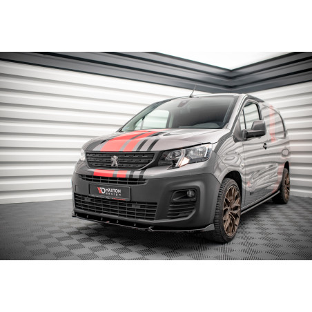 SPLITTER ANTERIORE Peugeot Partner Mk3 (Cod. M-PE-PA-3-FD1G)