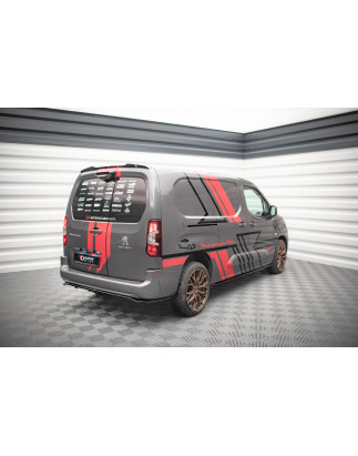 Splitter posteriore (con barre verticali) Peugeot Partner Long Mk3 (Cod. M-PE-PA-3-RD1G+RD2G)