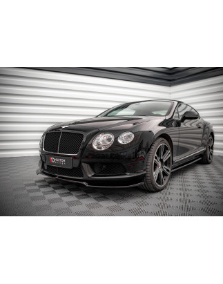 SPLITTER ANTERIORE V.1 Bentley Continental GT V8 S Mk2 (Cod. M-BE-CO-GT-1F-FD1G)
