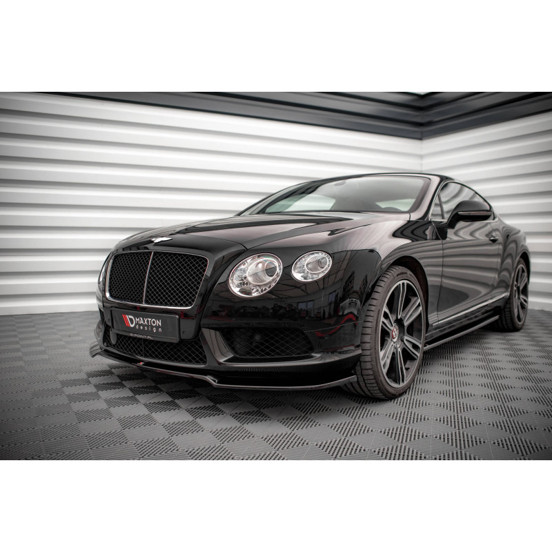 SPLITTER ANTERIORE V.1 Bentley Continental GT V8 S Mk2 (Cod. M-BE-CO-GT-1F-FD1G)