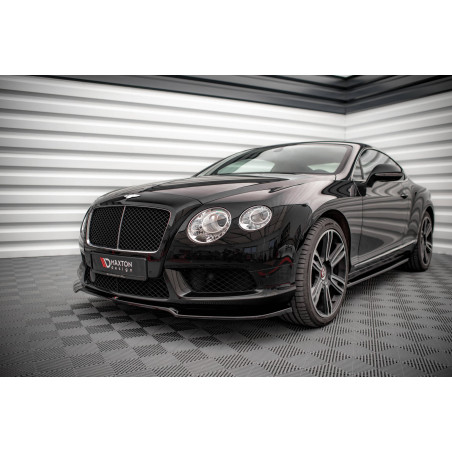 SPLITTER ANTERIORE V.1 Bentley Continental GT V8 S Mk2 (Cod. M-BE-CO-GT-1F-FD1G)