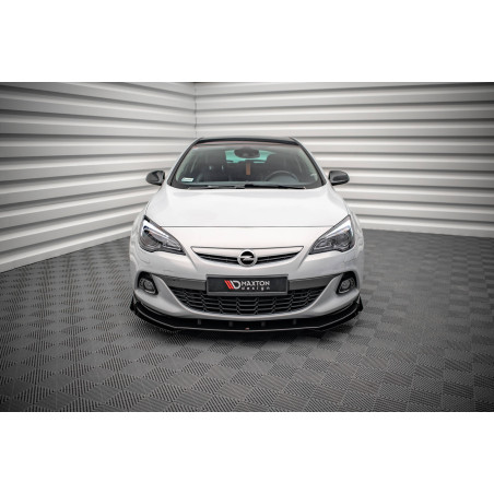 SPLITTER ANTERIORE street pro V.1 + Flaps Opel Astra GTC OPC-Line J (Cod. M-OPASJGTCOPCLINECNC-FD1B+