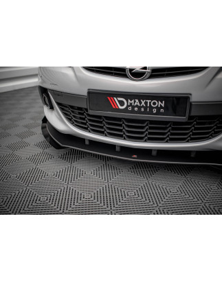 SPLITTER ANTERIORE street pro V.1 + Flaps Opel Astra GTC OPC-Line J (Cod. M-OPASJGTCOPCLINECNC-FD1B+