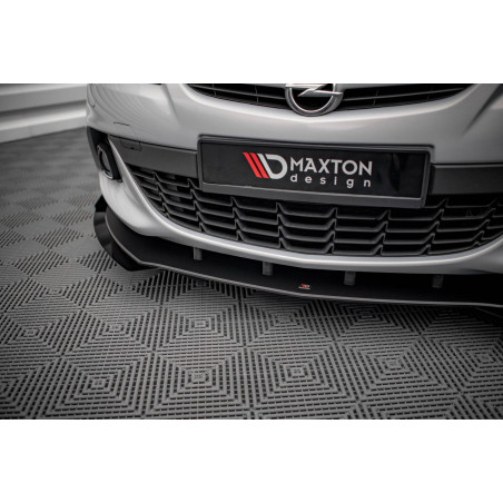 SPLITTER ANTERIORE street pro V.1 + Flaps Opel Astra GTC OPC-Line J (Cod. M-OPASJGTCOPCLINECNC-FD1B+