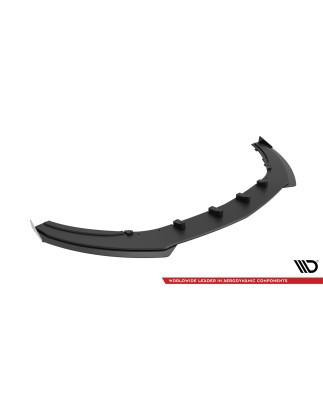 SPLITTER ANTERIORE street pro V.1 + Flaps Opel Astra GTC OPC-Line J (Cod. M-OPASJGTCOPCLINECNC-FD1B+